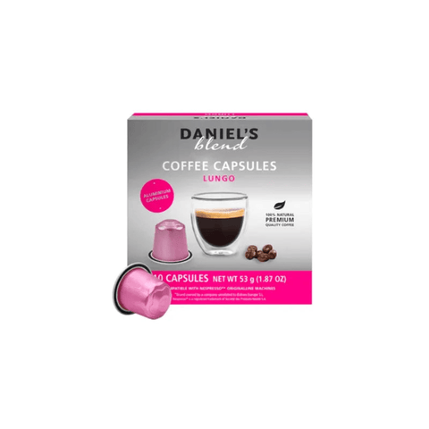 Daniel's Blend Lungo Coffee Capsules - 10 Capsules - CAFELAX