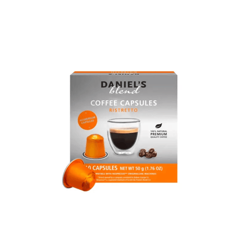 Daniel's Blend Ristretto Coffee Capsules - 10 Capsules - CAFELAX
