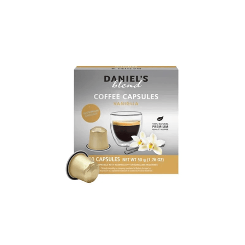 Daniel's Blend Vaniglia Coffee Capsules - 10 Capsules - CAFELAX