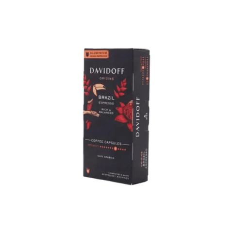Davidoff Braszil Coffee Capsules - 10 Capsules - CAFELAX