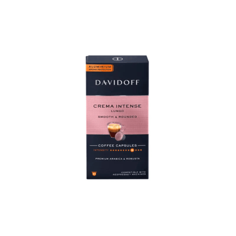 Davidoff Crema Intense Coffee Capsules - 10 Capsules - CAFELAX