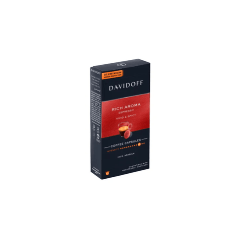 Davidoff Rich Aroma Coffee Capsules - 10 Capsules - CAFELAX