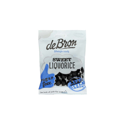De Bron Sugar Free Sweet Liquorice Candy 100g‏
