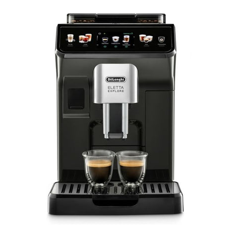De'Longhi Eletta Explore Bean To Cup Espresso Machine - +50 Hot & Cold Drinks ECAM450.55.G