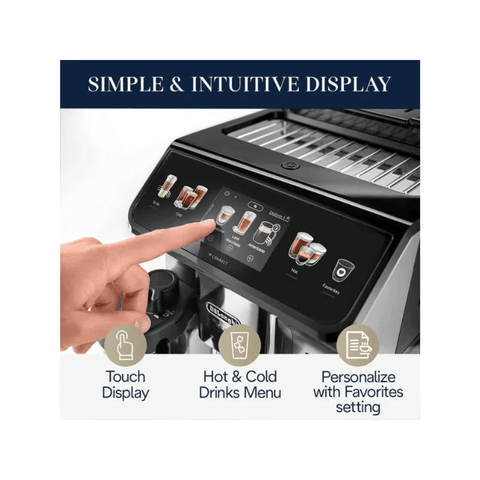 De'Longhi Eletta Explore Bean To Cup Espresso Machine - +50 Hot & Cold Drinks - CAFELAX