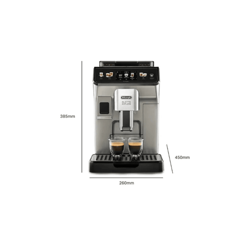 De'Longhi Eletta Explore Bean To Cup Espresso Machine - +50 Hot & Cold Drinks - CAFELAX