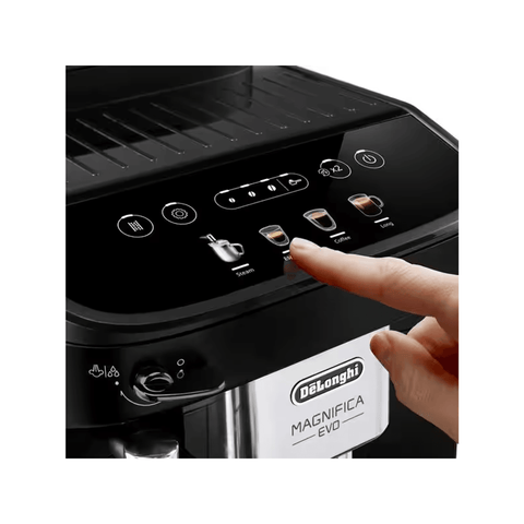 De'Longhi Magnifica Evo Automatic Bean To Cup Espresso Machine - 4 one-touch recipes - ECAM290.21.B - CAFELAX