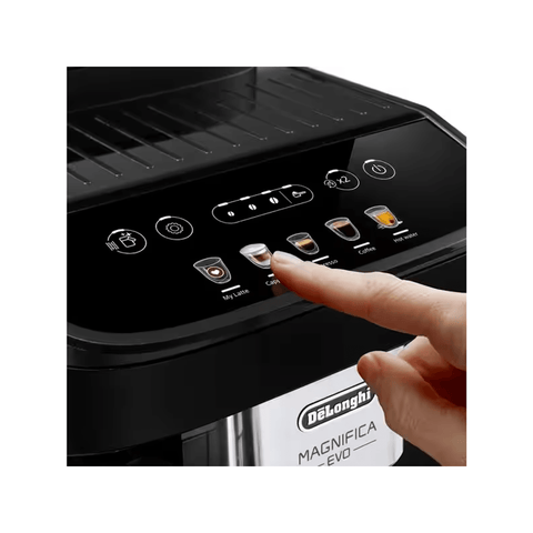 De'Longhi Magnifica Evo Automatic Bean To Cup Espresso Machine - 5 Hot Drinks - ECAM290.61.B - CAFELAX