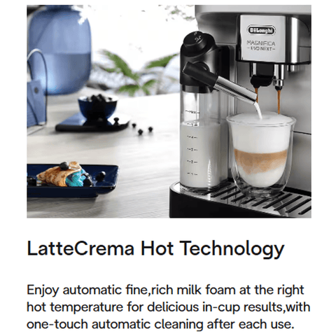 De'Longhi Magnifica Evo Next Automatic Coffee Maker - 13 Hot Drinks - ECAM310.80.SB
