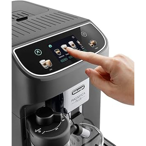 De'Longhi Magnifica Plus Bean to Cup Coffee Machine - 13 Hot Drinks - ECAM320.61.G
