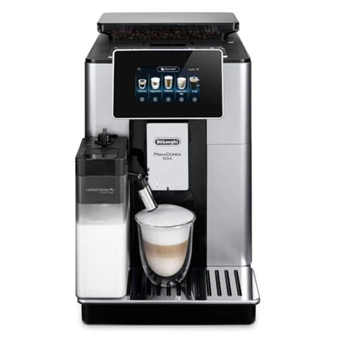 De'Longhi PrimaDonna Soul One Connected Touch Bean To Cup Espresso Machine - ECAM610.55.SB