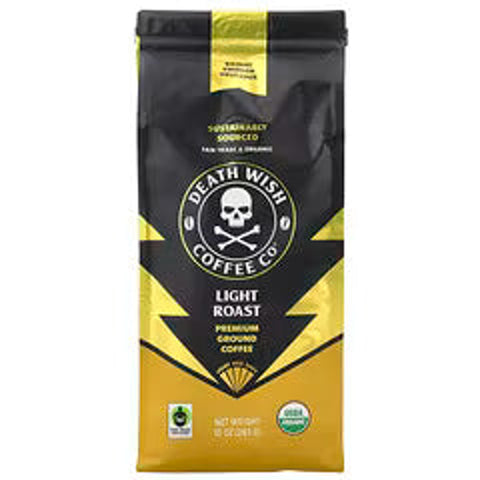 Death Wish Light Roast Whole Beans Coffee 454g