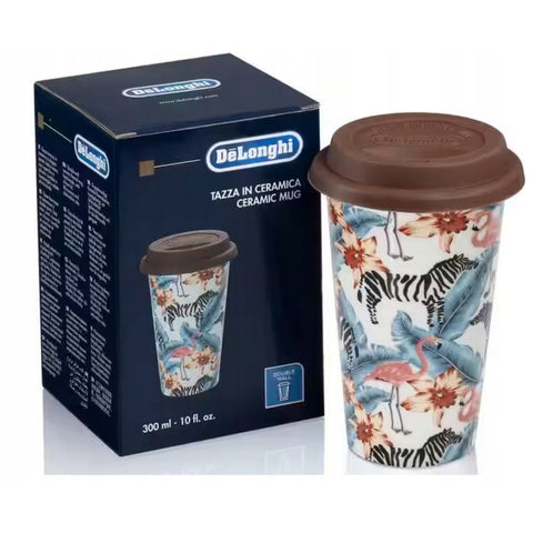 Delonghi Ceramic Double-Wall Mug - 300ml