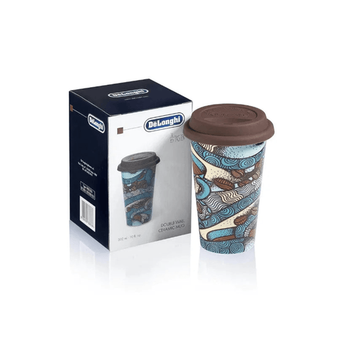 Delonghi Ceramic Double-Wall Mug - 300ml - CAFELAX