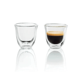Delonghi Double-Wall Thermo Espresso Glasses - Set of 2 - 60ml - CAFELAX