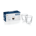 Delonghi Double-Wall Thermo Espresso Glasses - Set of 2 - 60ml - CAFELAX