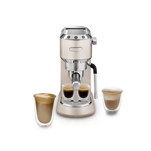 Delonghi NEW Dedica Arte Manual Espresso Coffee Maker With New Milk Frothing Function - EC885