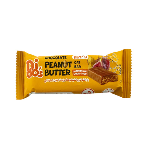 Dido's Oat Peanut Butter Chocolate Bar 55g