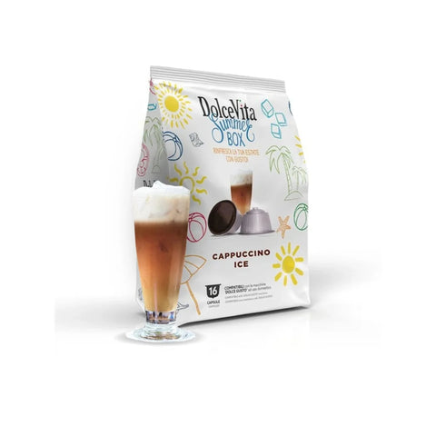 DolceVita Summer Box Cappuccino Ice Coffee Capsules - 16 Capsules