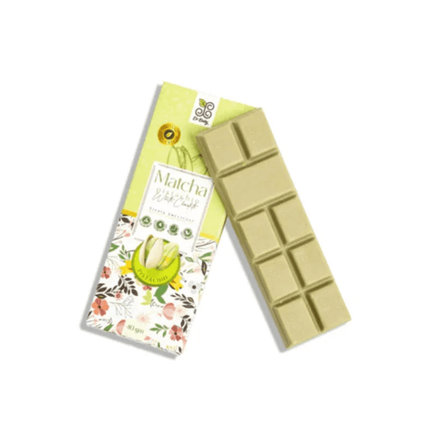 Dr.Baby Matcha Pistachio White Chocolate Bar 40g - CAFELAX