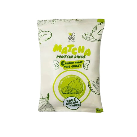 Dr.Baby Matcha Sour Cream & Onion Protein Rings - 60g