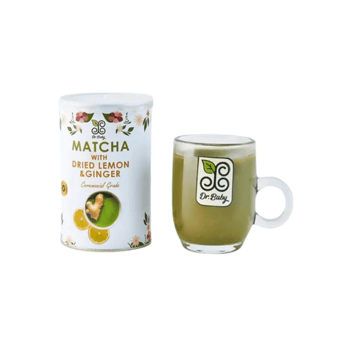 Dr.Baby Matcha With Dried Lemon & Ginger 125g - CAFELAX