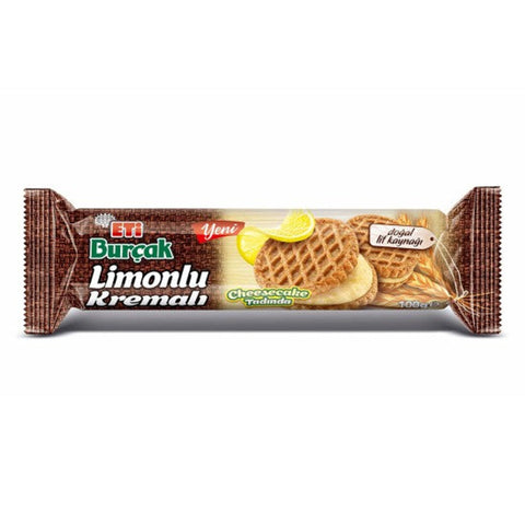 ETİ Burcak Lemon Creamy Oat Biscuits 100g