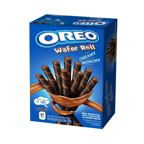 Oreo Wafer Roll Chocolate Creamy Munchy 54g