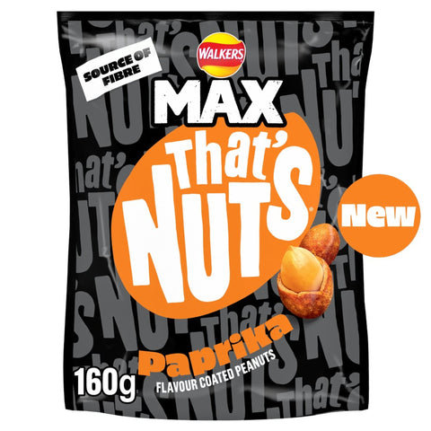 EX:" 23-5-2026 "Walkers Max That's Nuts Paprika Coated Peanuts 160g