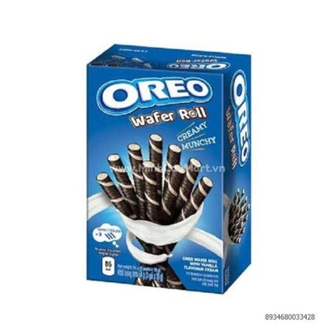 Oreo Wafer Roll Vanilla Creamy Munchy 54g
