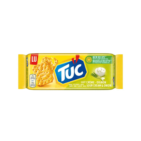 TUC BISCUITS With Sour Cream & Onion 100 gm (Imported) - CAFELAX