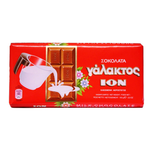 EX:" 8-5-2026 "ION Milk Chocolate 100g