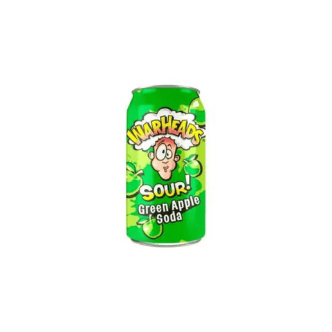 Warheads Sour Green Apple Soda 355 ml - CAFELAX