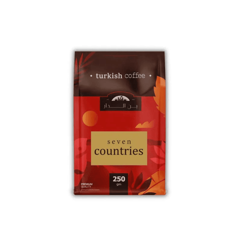 El-Dar Seven Countries Light Turkish Coffee With Cardamom 250g - CAFELAX