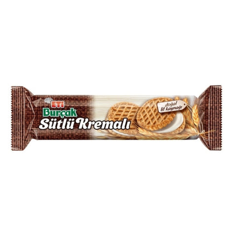 Eti Burçak Milk Creamy Oat Biscuit 100g