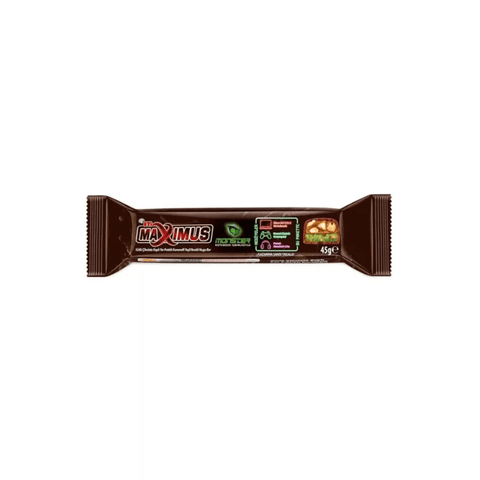 Eti Maximus Milk Chocolate Coated Peanut Caramel & Green Nogat 45g - CAFELAX