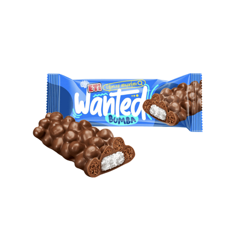 Eti Wanted Bumba Milk Chocolate Covered Coconut Bar 32g - CAFELAX