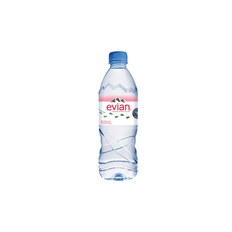 Evian Natural Mineral Water - 500 ml - CAFELAX
