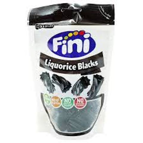 Fini Black Liquorice Blacks 180g