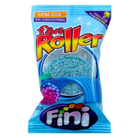Fini Roller Blue Raspberry Fizz Jellies 20g