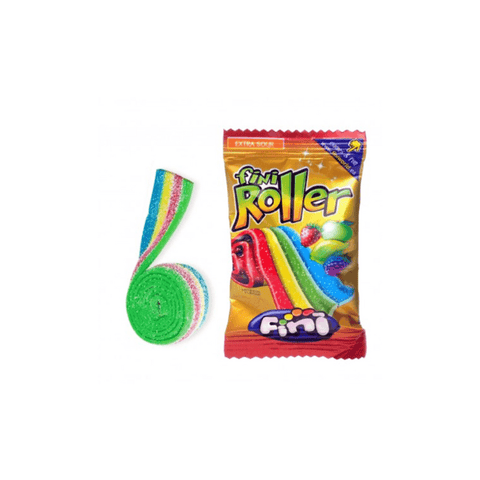 Fini Roller Rainbow Extra Sour Belt 20g - CAFELAX
