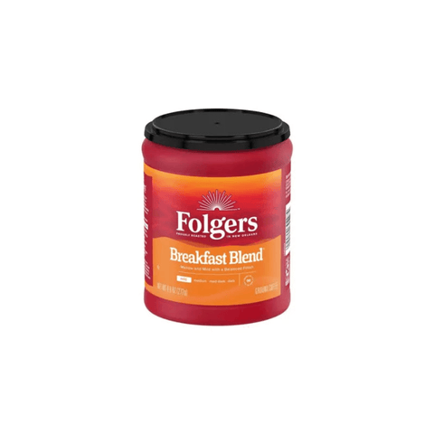 Folgers Breakfast Blend Ground Coffee 272g - CAFELAX