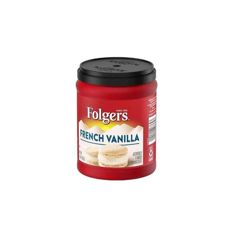 Folgers French Vanilla Flavored Ground Coffee 326g - CAFELAX