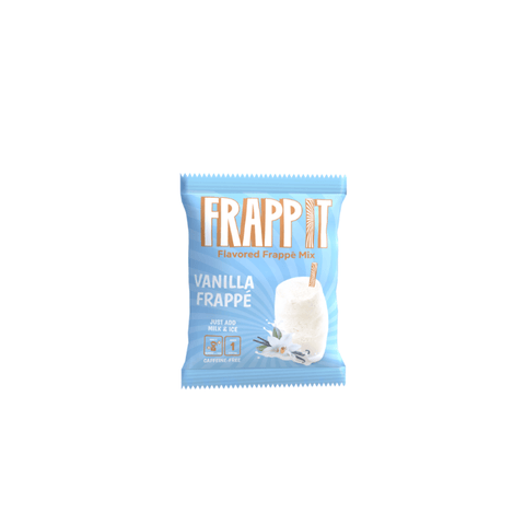 Frapp It Flavored Frappe mix Vanilla 1 Sachet - CAFELAX