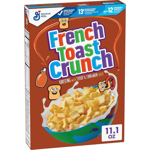 French Toast Crunch Bursting With Syrup & Cinnamon Taste Cereal 314g