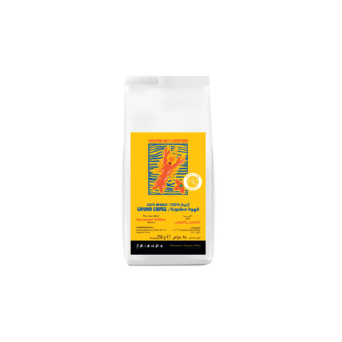 Friends Caramel Toffee Flavour Ground Coffee 100% Arabica 250g - CAFELAX