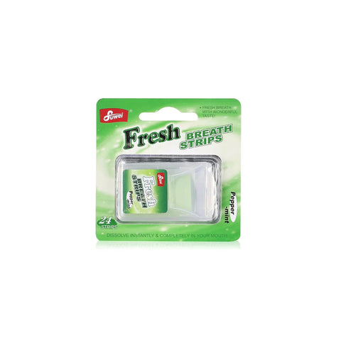 Fuwei Fresh Breath Strips Peppermint - 24 Strips