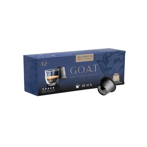G.O.A.T Black Espresso Capsules - 12 Capsules - CAFELAX
