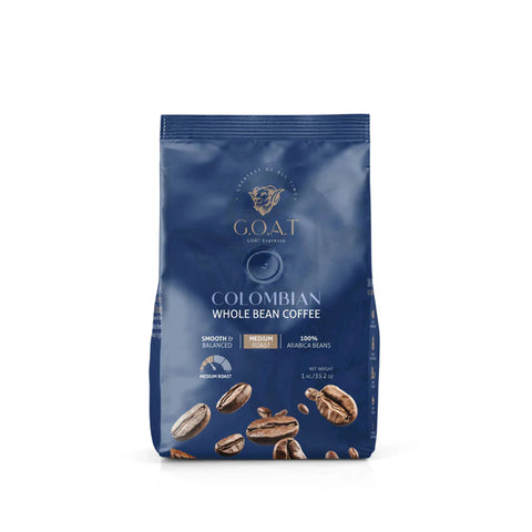 G.O.A.T Colombian Whole Beans Coffee 1kg