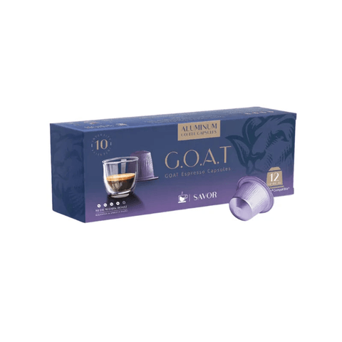 G.O.A.T Savor Espresso Capsules - 12 Capsules - CAFELAX